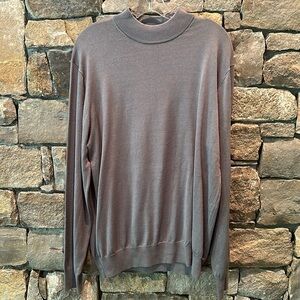 Men’s Steven Azzolina Silk Long Sleeve Lightweight Sweater Size L